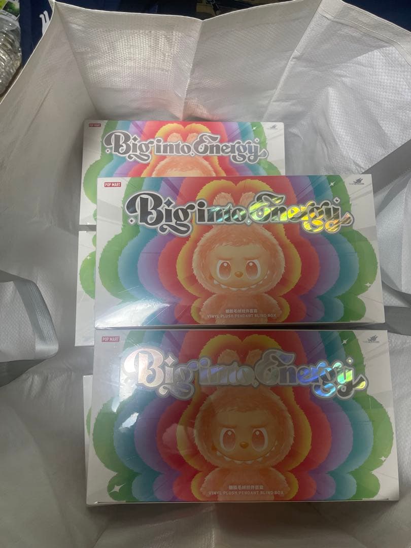 THE MONSTERS Labubu Big into Energyシリーズ