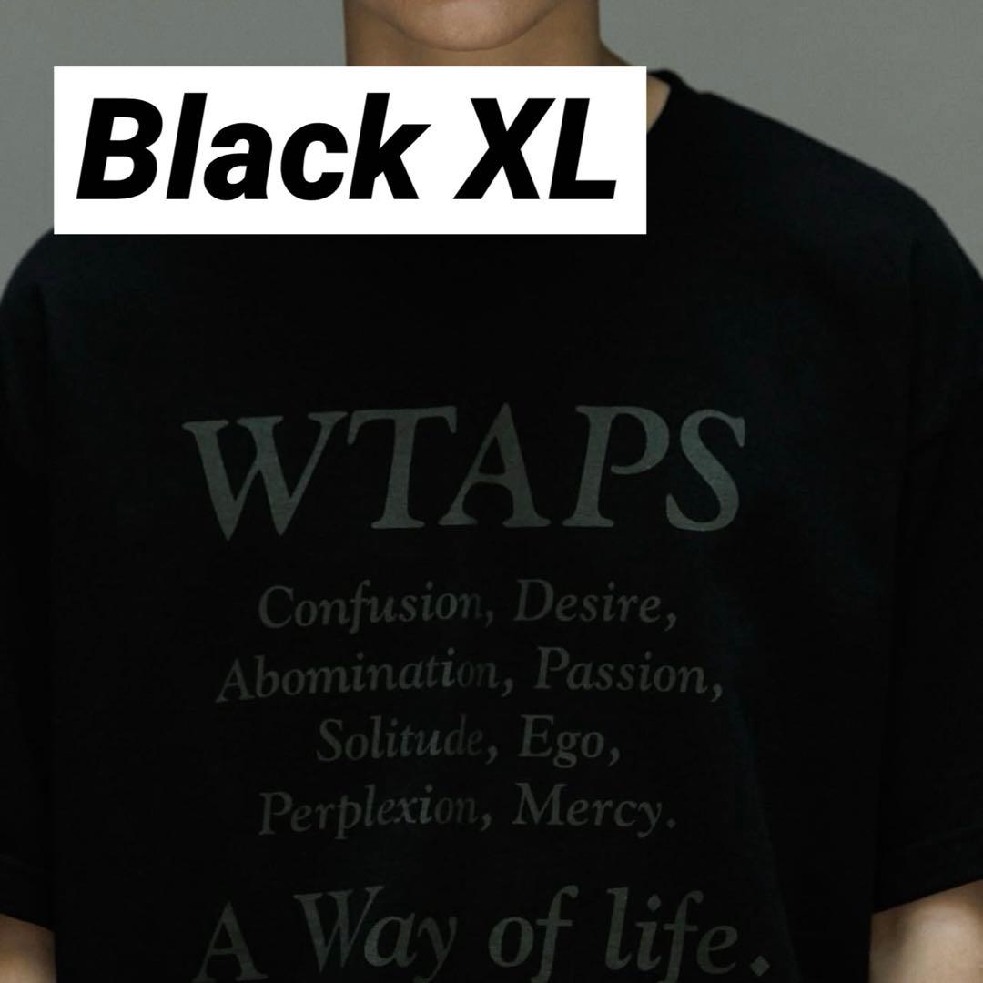 WTAPS CONTAINING 01 SS COTTON BLACKXL(LL)・WTAPS