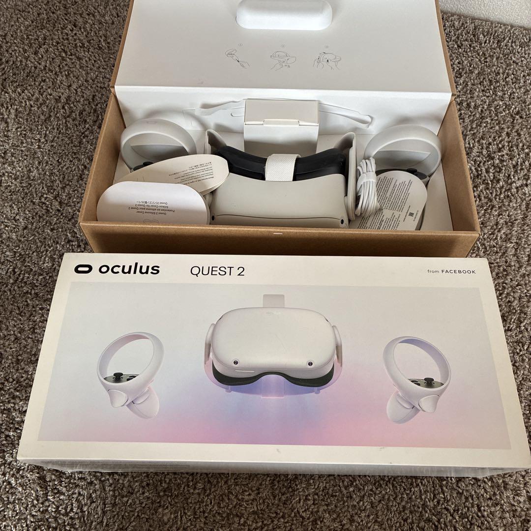 Quest 2 VRヘッドセット【128GB】