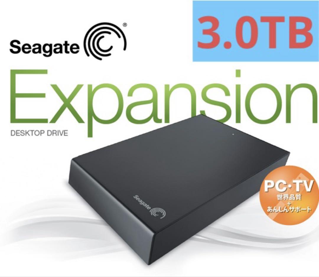 24時間連続録画対応3TB USB 3.0接続外付ハードディスク静音＆省エネ