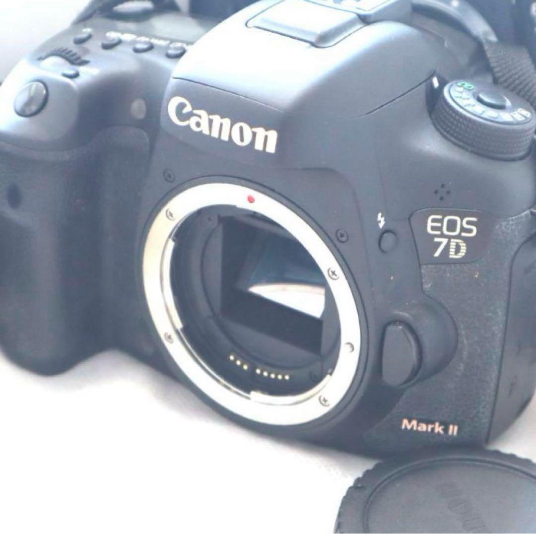 Canon EOS 7D Mark II ボディ 本体 バッテリー充電器付き - メルカリ