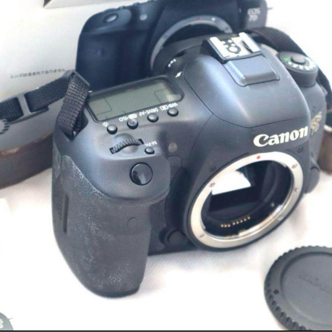 Canon EOS 7D Mark Ⅱ(G)　バッテリー・充電器付き Canon EOS 7D Mark II ボディ 本体 バッテリー充電器付き - メルカリ