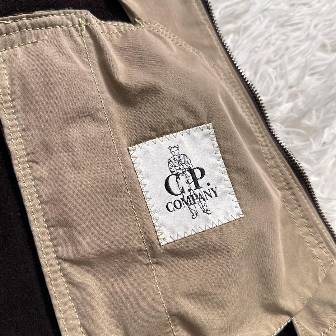 archive c.p company horse leather jacket