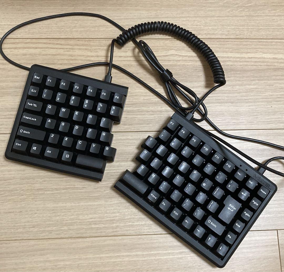 【ミステル】左右分離型キーボードBAROCCO MD770日本語配列 静音赤軸 画像1