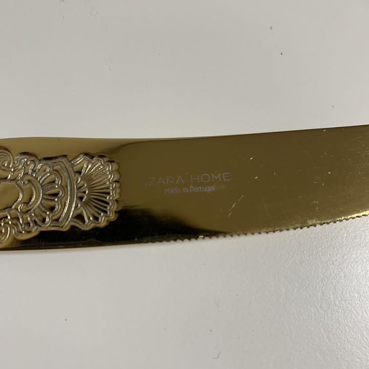 インテリア 未使用 スプーン フォーク ナイフ セット dAUEJ-m96380676098 ザラホーム ゴールド カトラリー までの