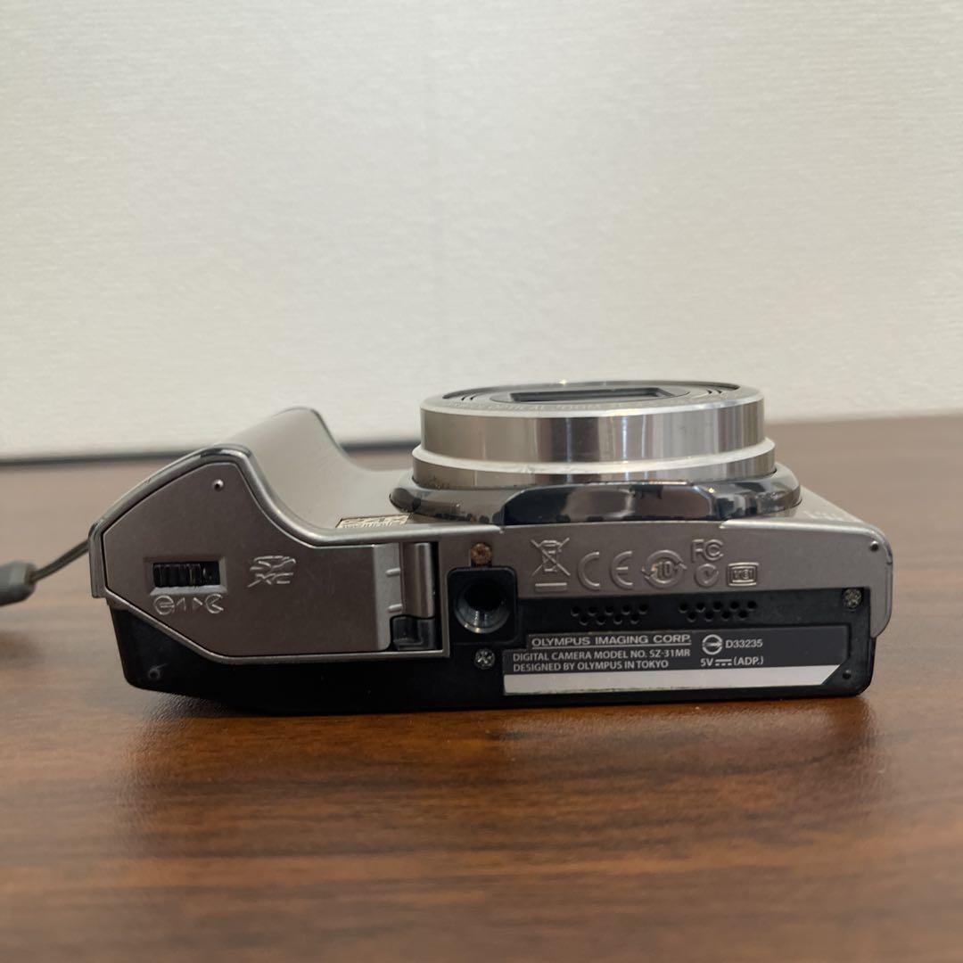 3589 OLYMPUS SZ-31 ブラウン デジカメ