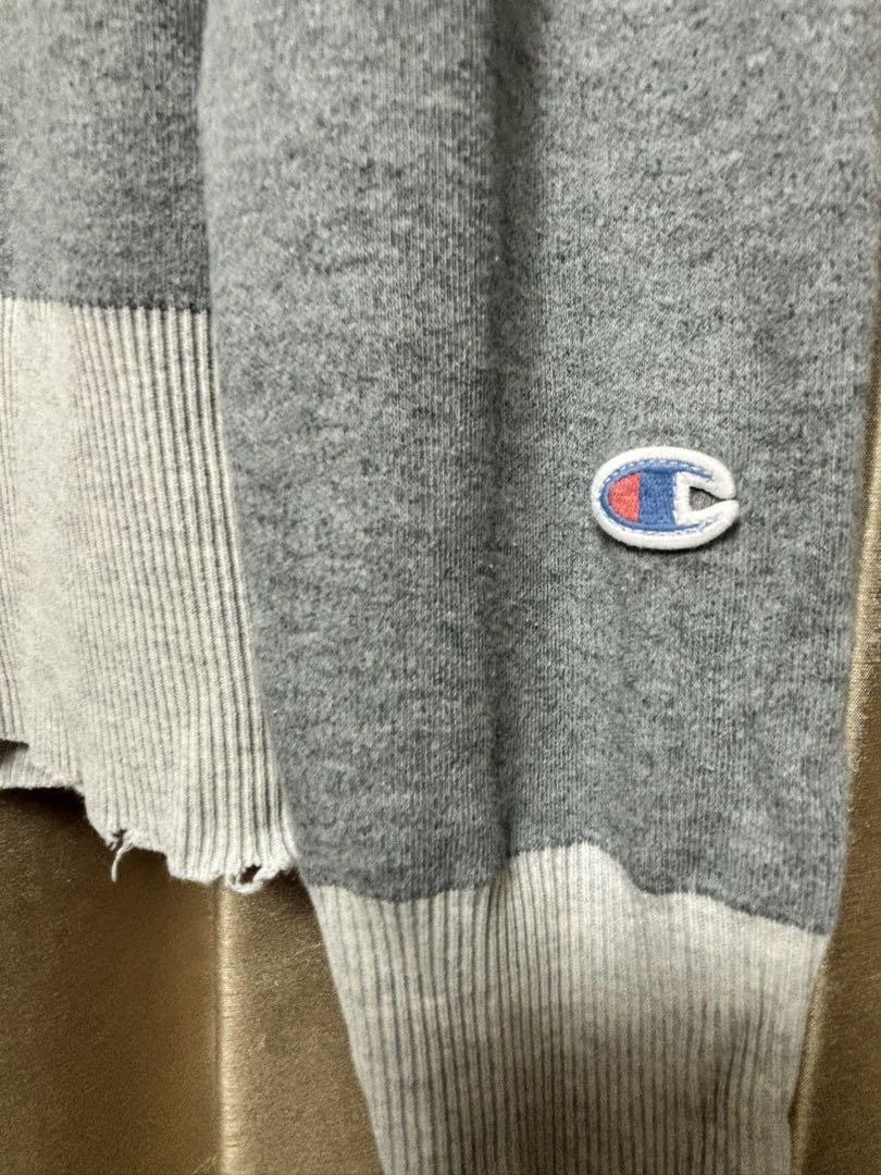 チャンピオン　Champion トレーナー　古着　Wネーム