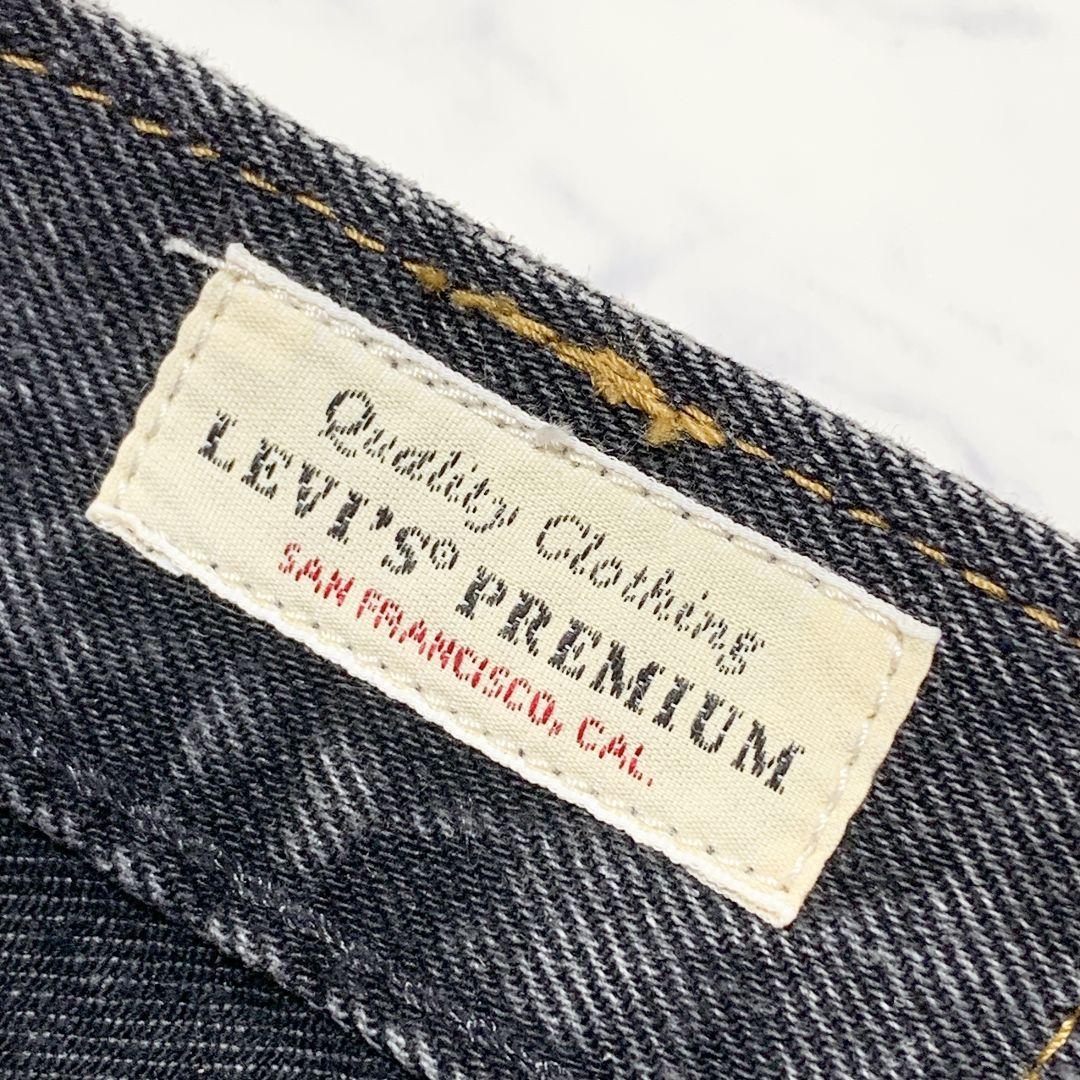 【良品】LEVI'S ジーンズ 黒 501XX ビッグE 赤耳 サイズ29