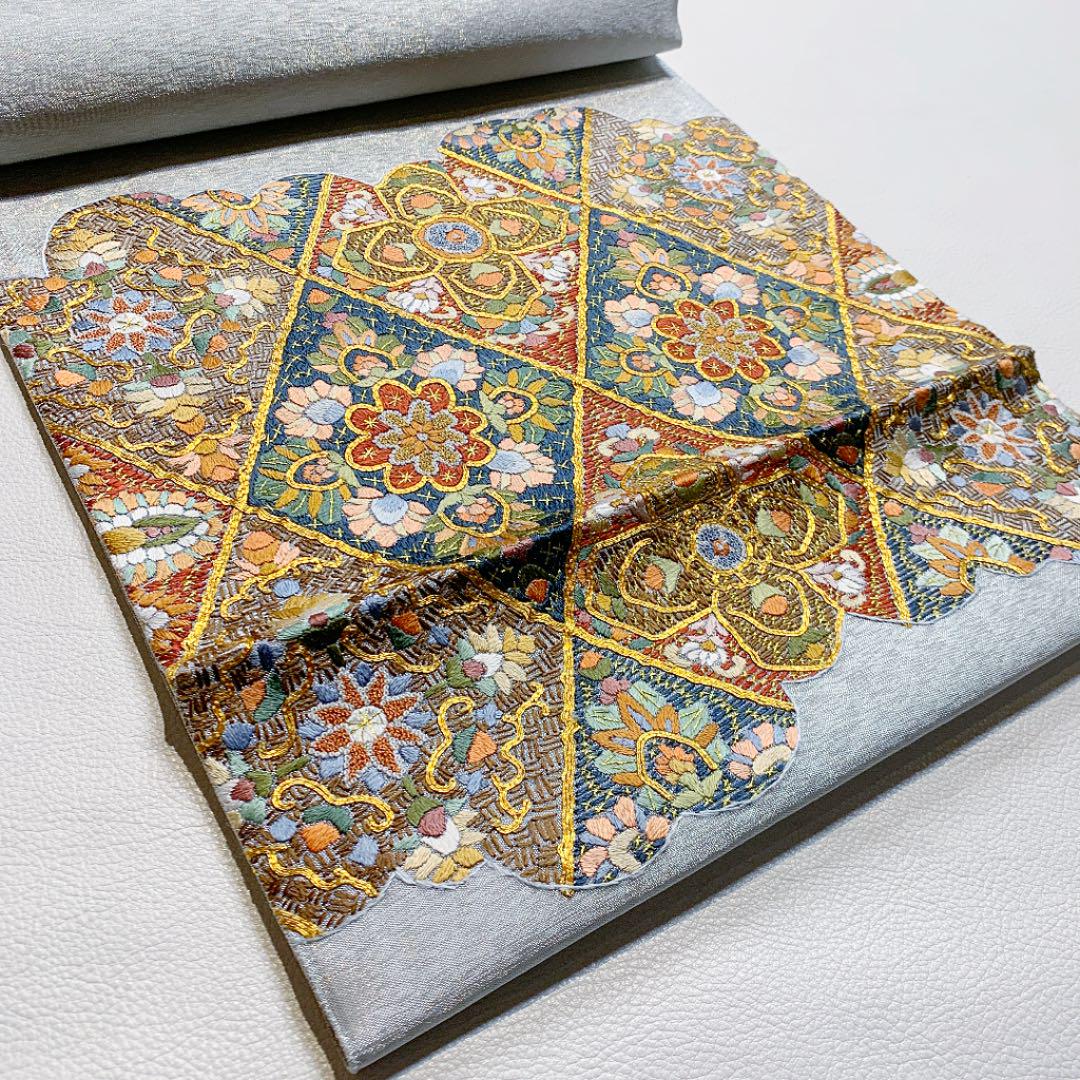 最新品安い 専用帯577 正絹 金駒 相良 蘇州刺繍袋帯 TorHO-m96385617648 569 5791 三本セット 高級 NEW格安