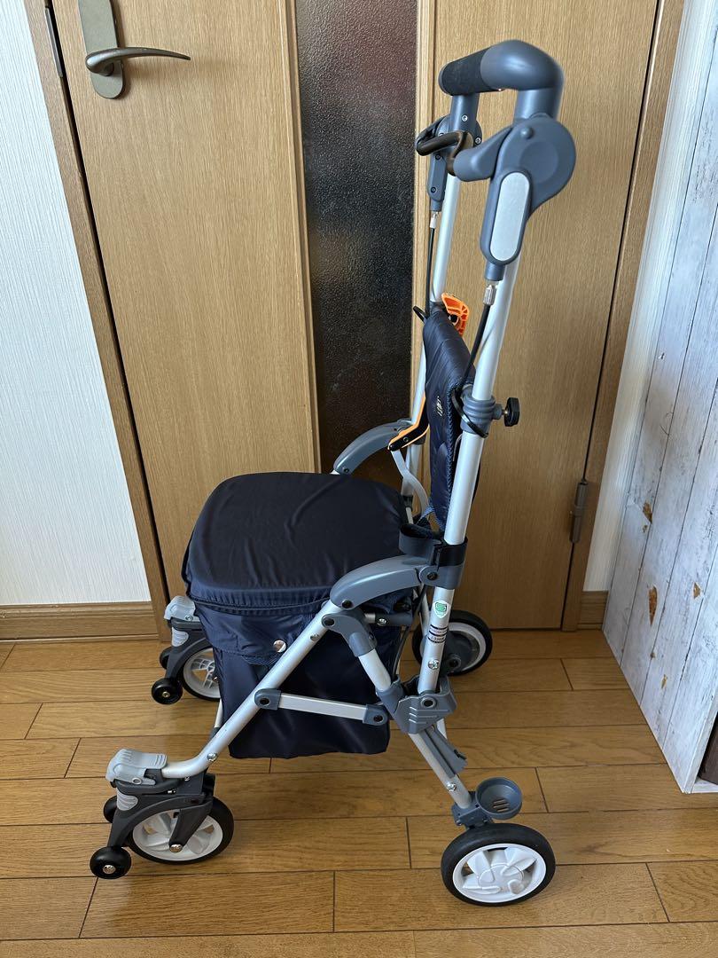 【マキテック】　シルバーカー　キャリースルーン　ネイビー