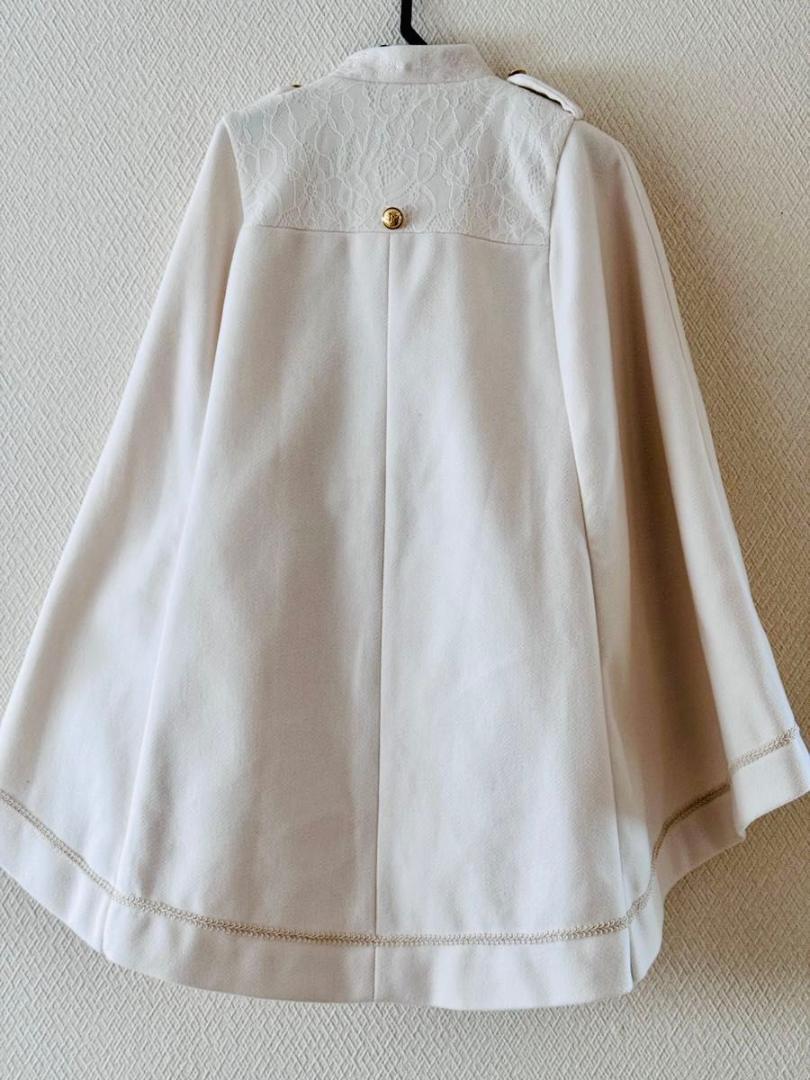 axes femme アクシーズファム ダブルボタンケープコート タグ付き