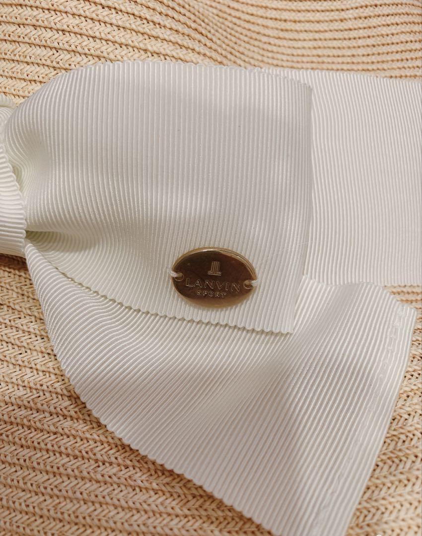 LANVIN SPORTランバンスポール　麦わら帽子　ストローハット