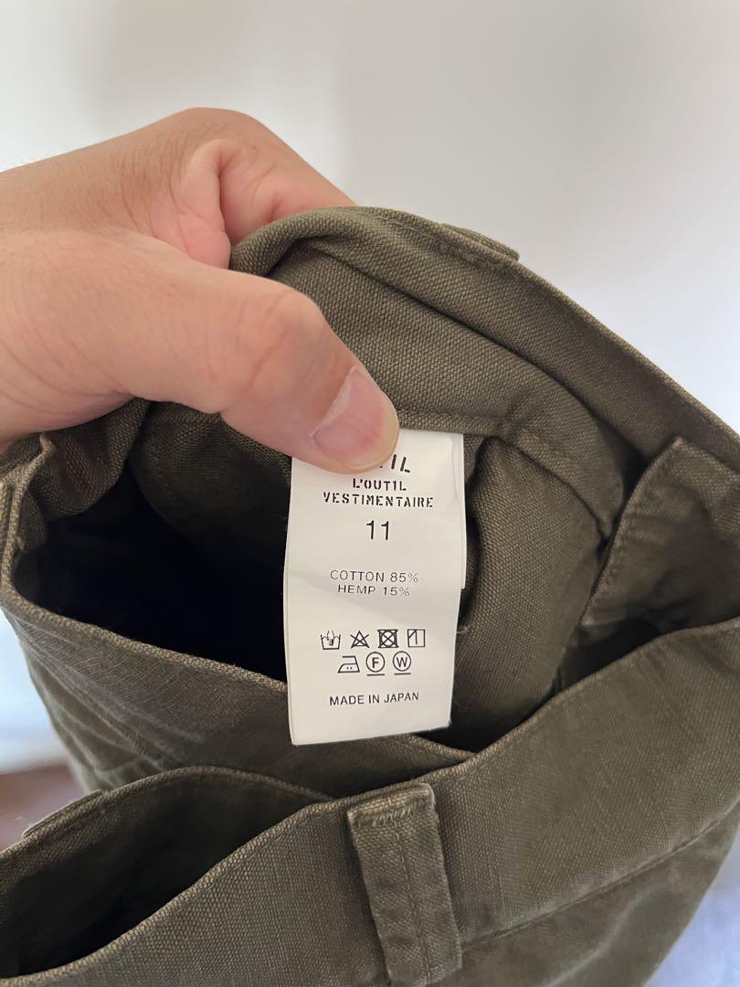本日限定価格】Outil pantalon blesle サイズ11 オリーブ