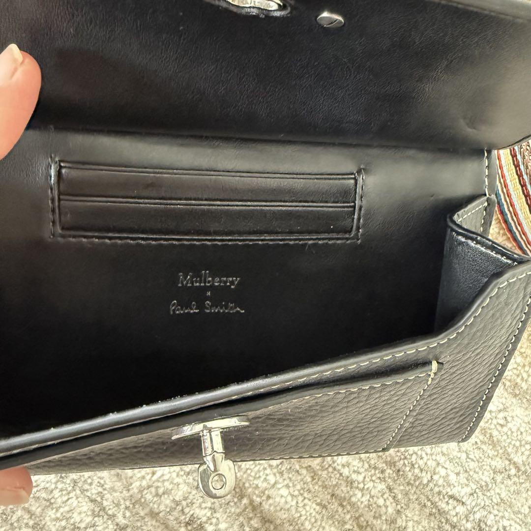 MULBERRY × Paul Smith より アントニークリップバッグ が入荷