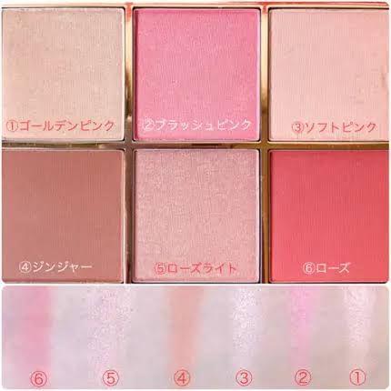ローラメルシエ チークキャンバスデリケートチークパレット