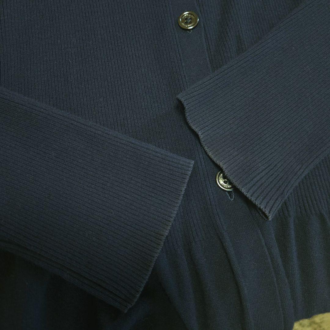 BURBERRY バーバリー カーディガン ロング ニット 長袖 リブ