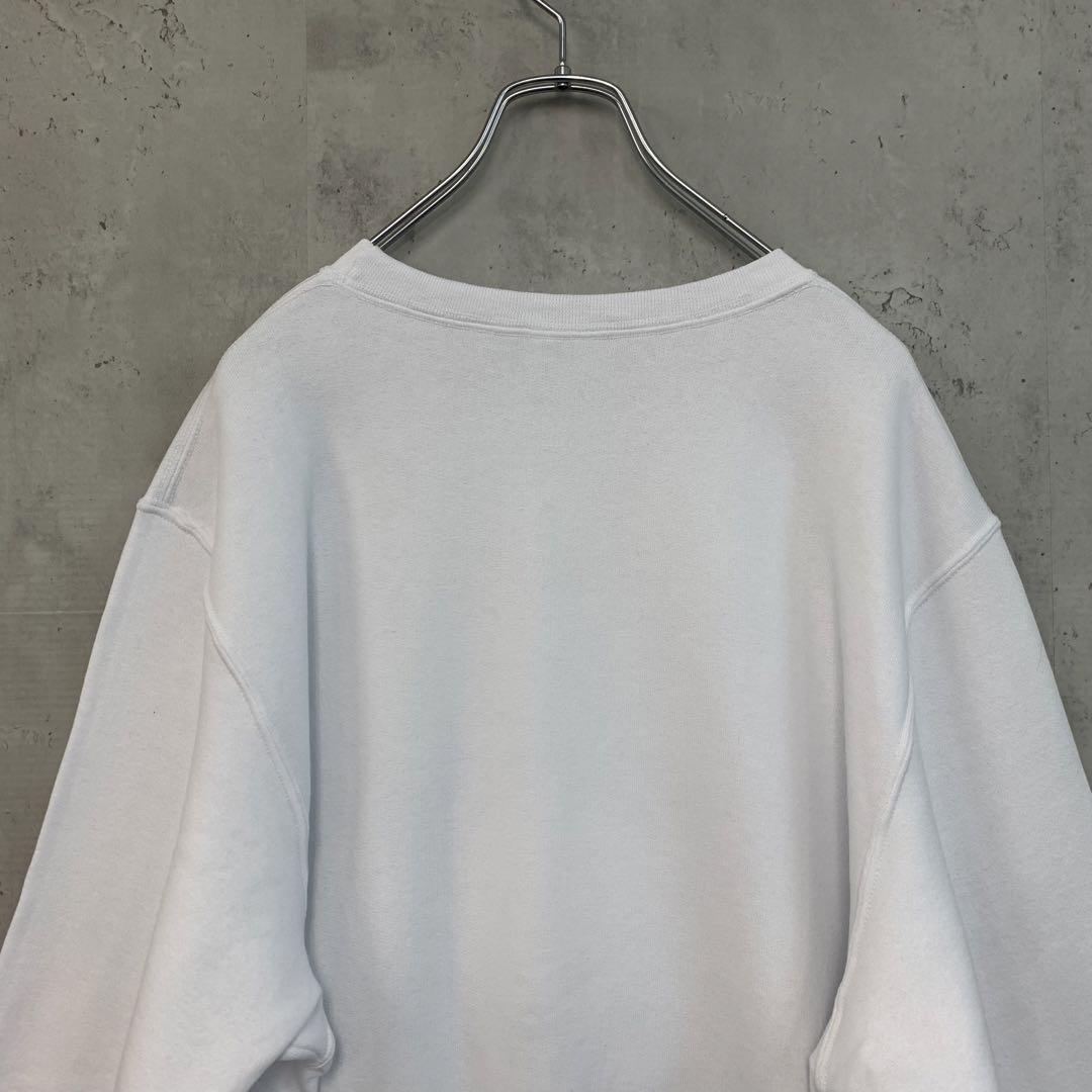 美品 Russell Athletic CHUO カレッジロゴスウェット A L