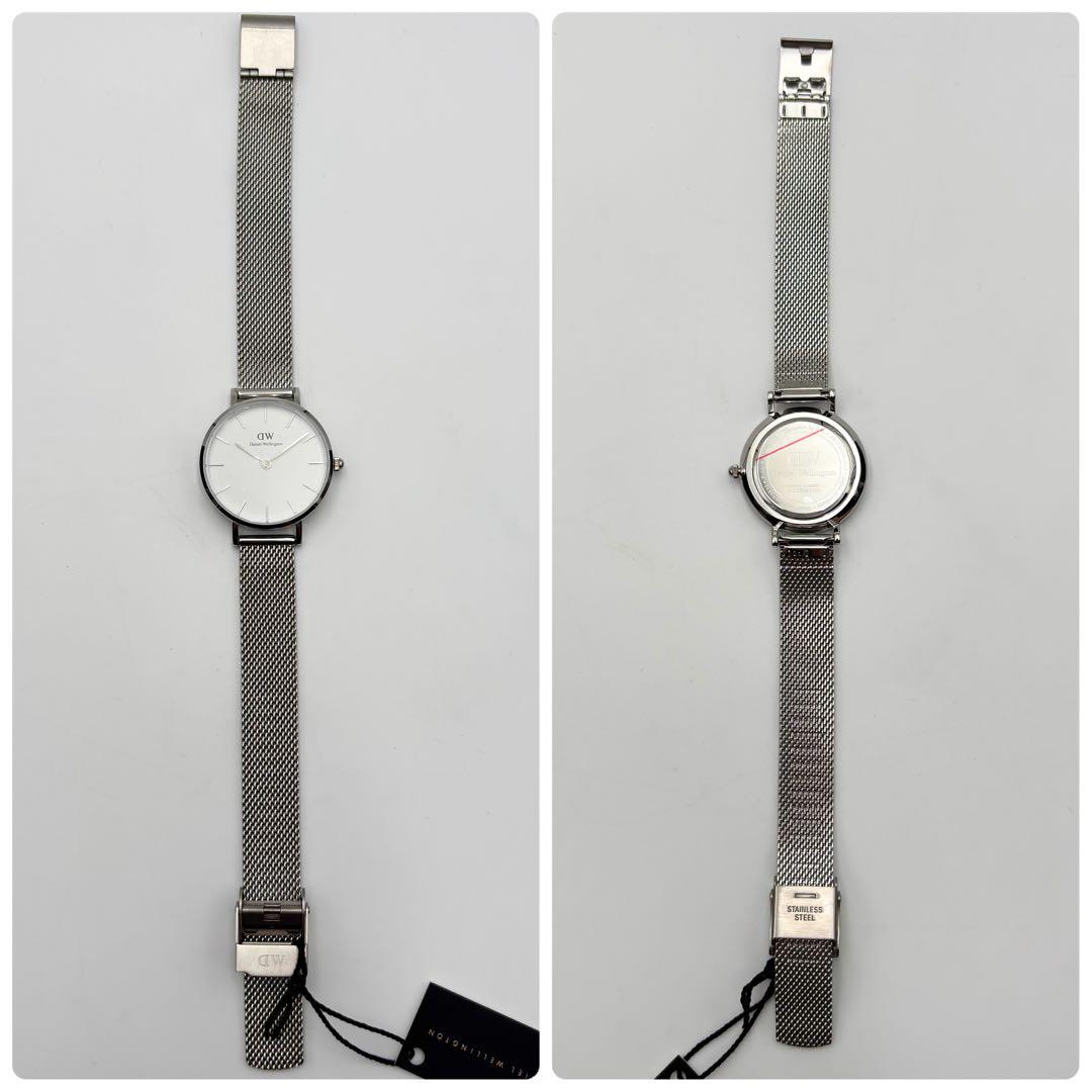 新品未使用 ダニエルウェリントン 腕時計 シルバー - メルカリ