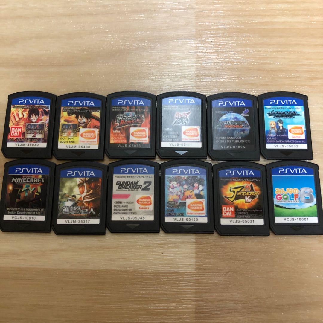 だきます 週末値下げ PS VITA-2000のブラック本体ソフト12種他 SxWAw-m96397539789 動作確認済み ∁りのメモリ
