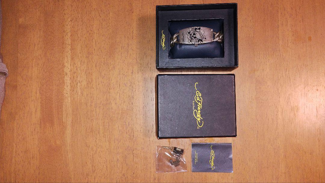 Ed Hardy エドハーディー　時計　ブレスレット　クロス　シルバー