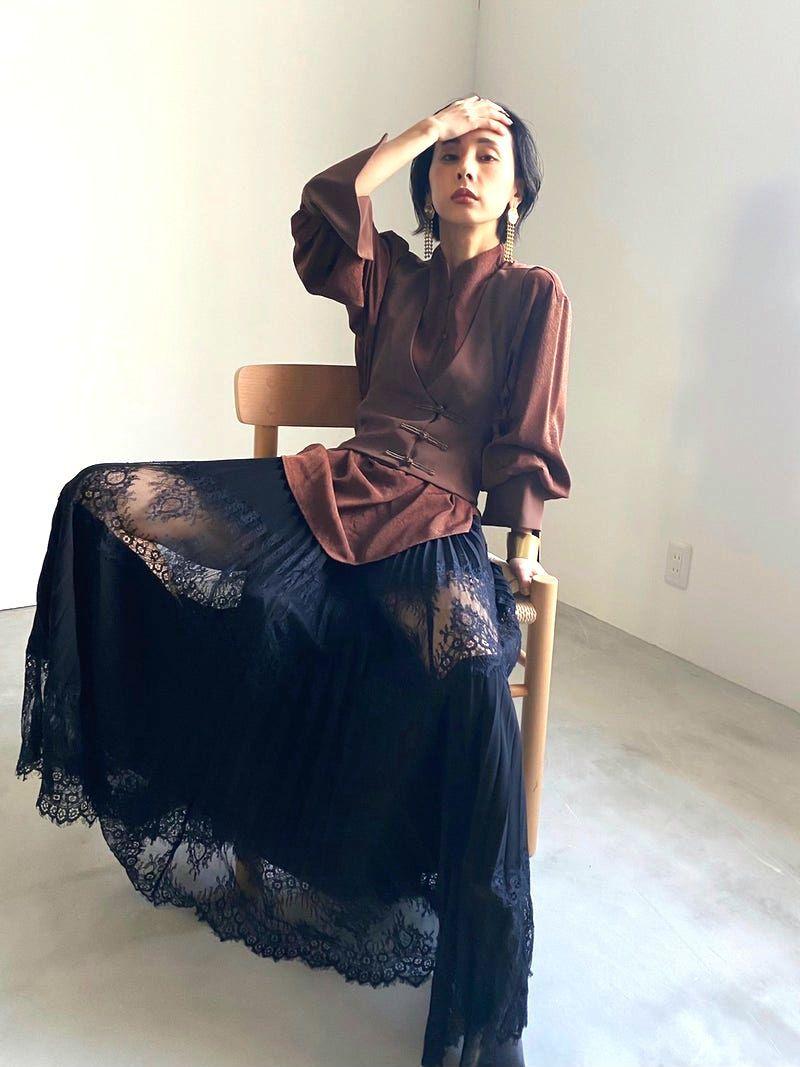 Ameri（アメリ）の「UNDRESSED LADY KUNG FU SHIRT（シャツ