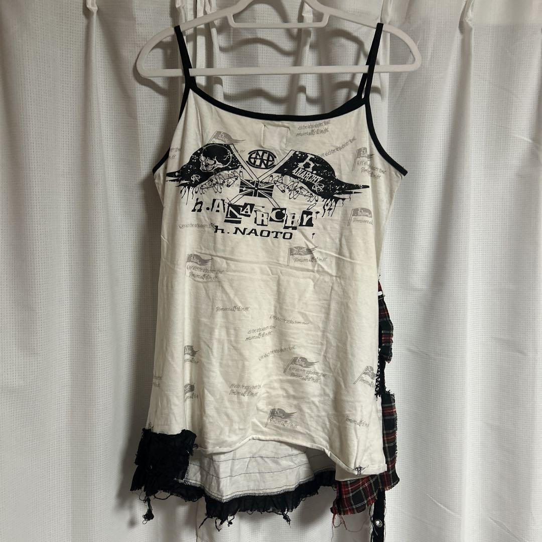 H.ANARCHYISM for PLUS H.NAOTO エイチナオト キャミ h.naoto - hB.Roots キャミソールの通販 by ねこ's shop