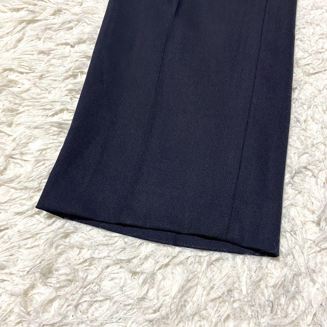 美品✨23区 スーツ セットアップ ジャケット パンツ 大きいサイズ 黒
