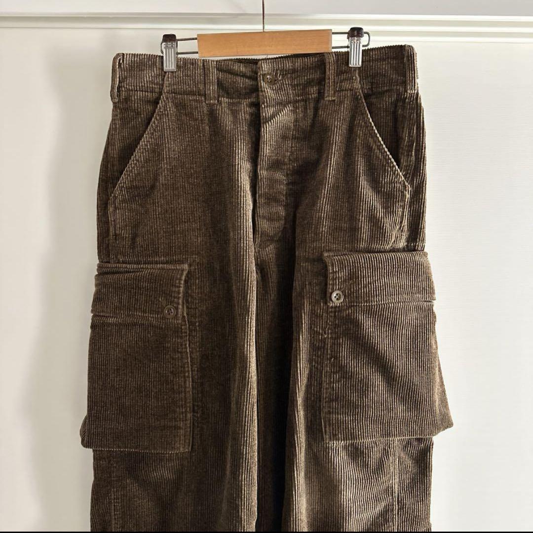【レア】RRL USA製 コーデュロイ カーゴパンツ