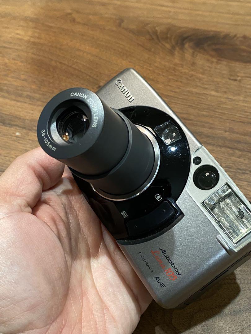 Canon AutoBoy Luna28-70 と、Luna105 フィルム