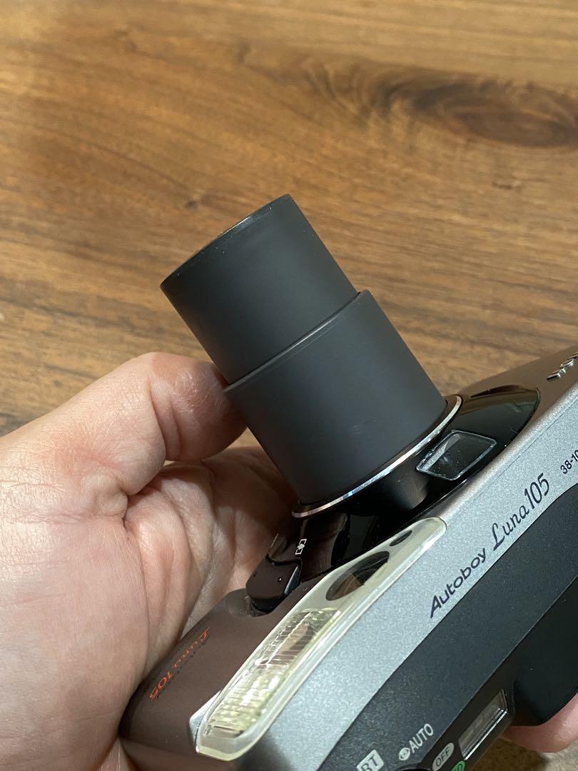 Canon AutoBoy Luna28-70 と、Luna105 フィルム