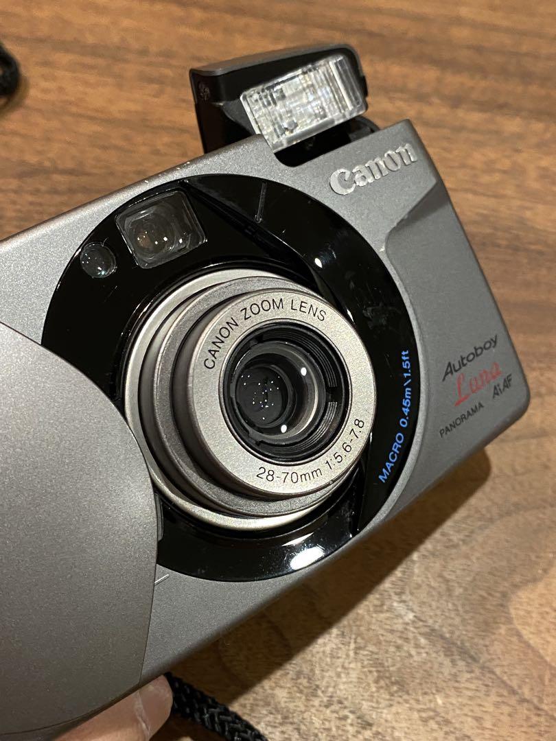 Canon AutoBoy Luna28-70 と、Luna105 フィルム