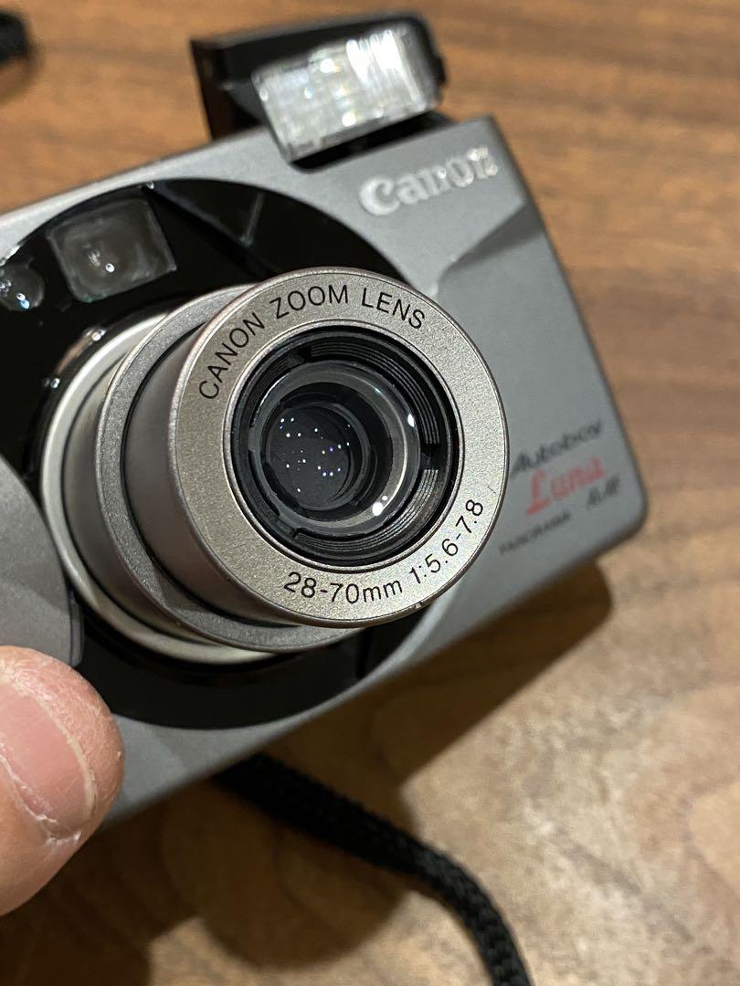 Canon AutoBoy Luna28-70 と、Luna105 フィルム