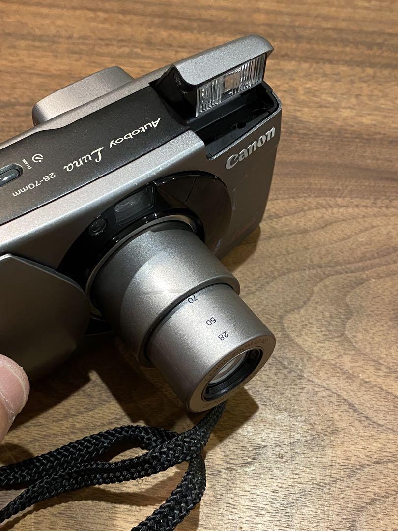 Canon AutoBoy Luna28-70 と、Luna105 フィルム
