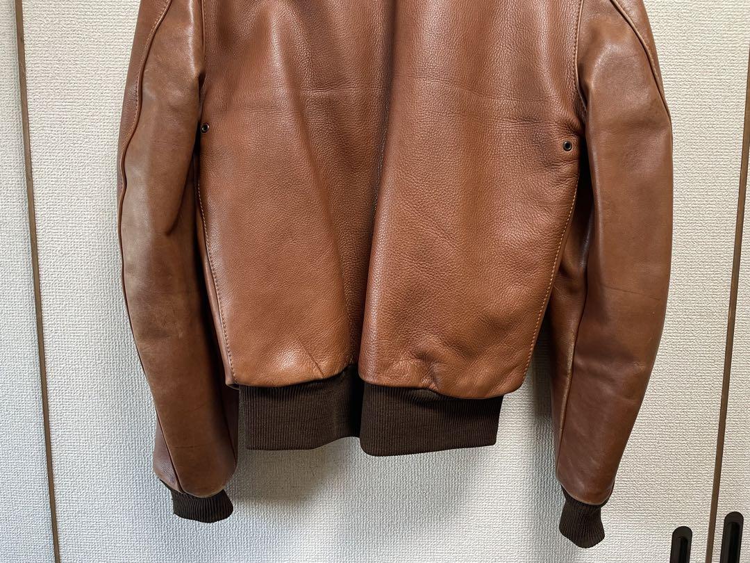 VANSON LEATHERS 革ジャン TYPE A-2 38 USA
