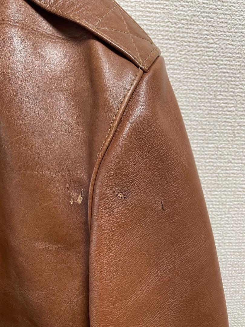VANSON LEATHERS 革ジャン TYPE A-2 38 USA