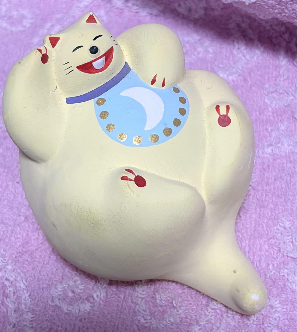 【人気No.1】 お サイン 月猫 招き猫 輪葉葉 - Interior / 価格Furniture 手頃 置物