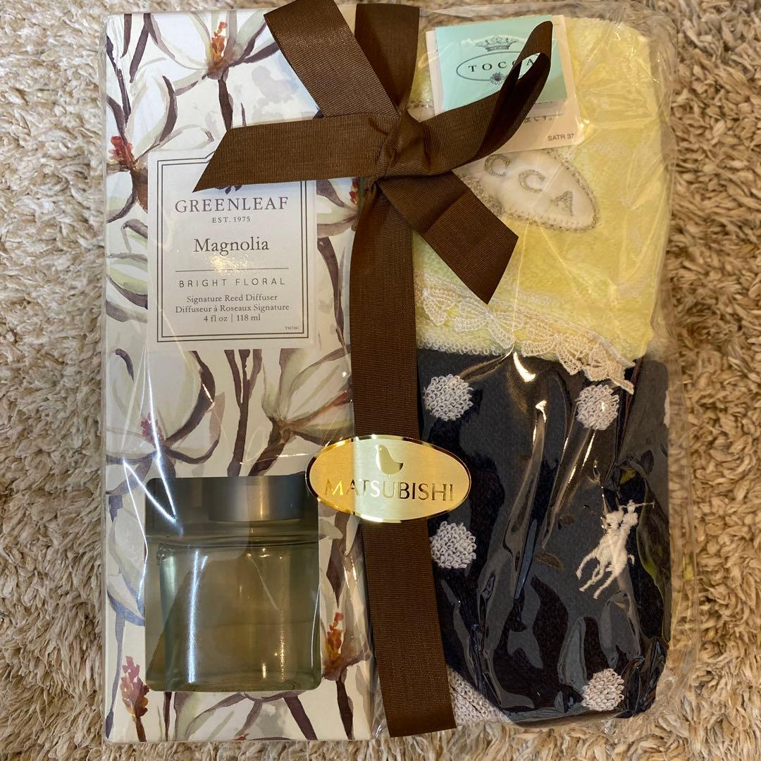 新品　未使用　未開封　ギフト　プレゼント　グリーンリーフ　リードディフューザー