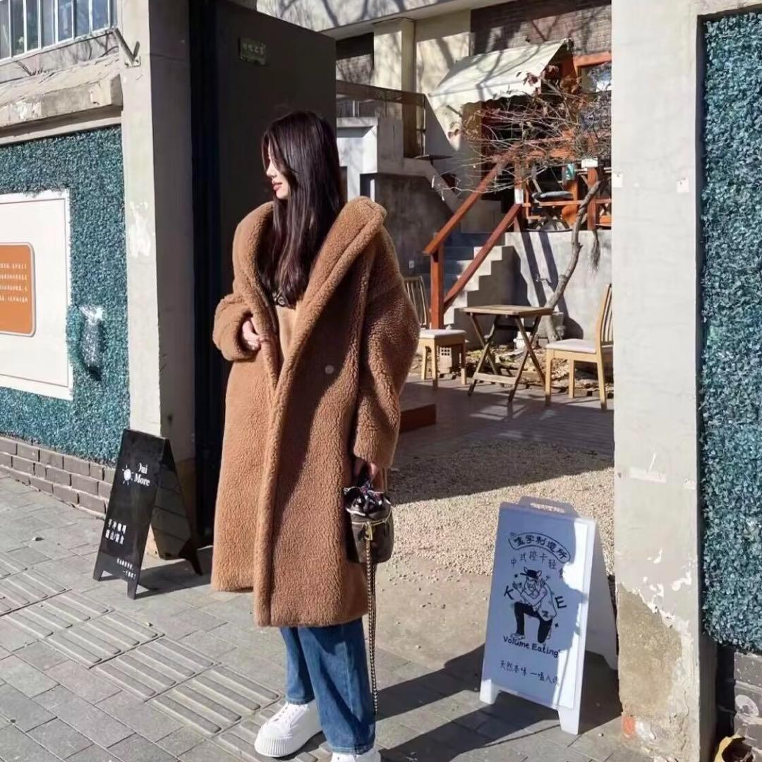 美品✨ マッキントッシュ テディベア オーバーサイズ ロング