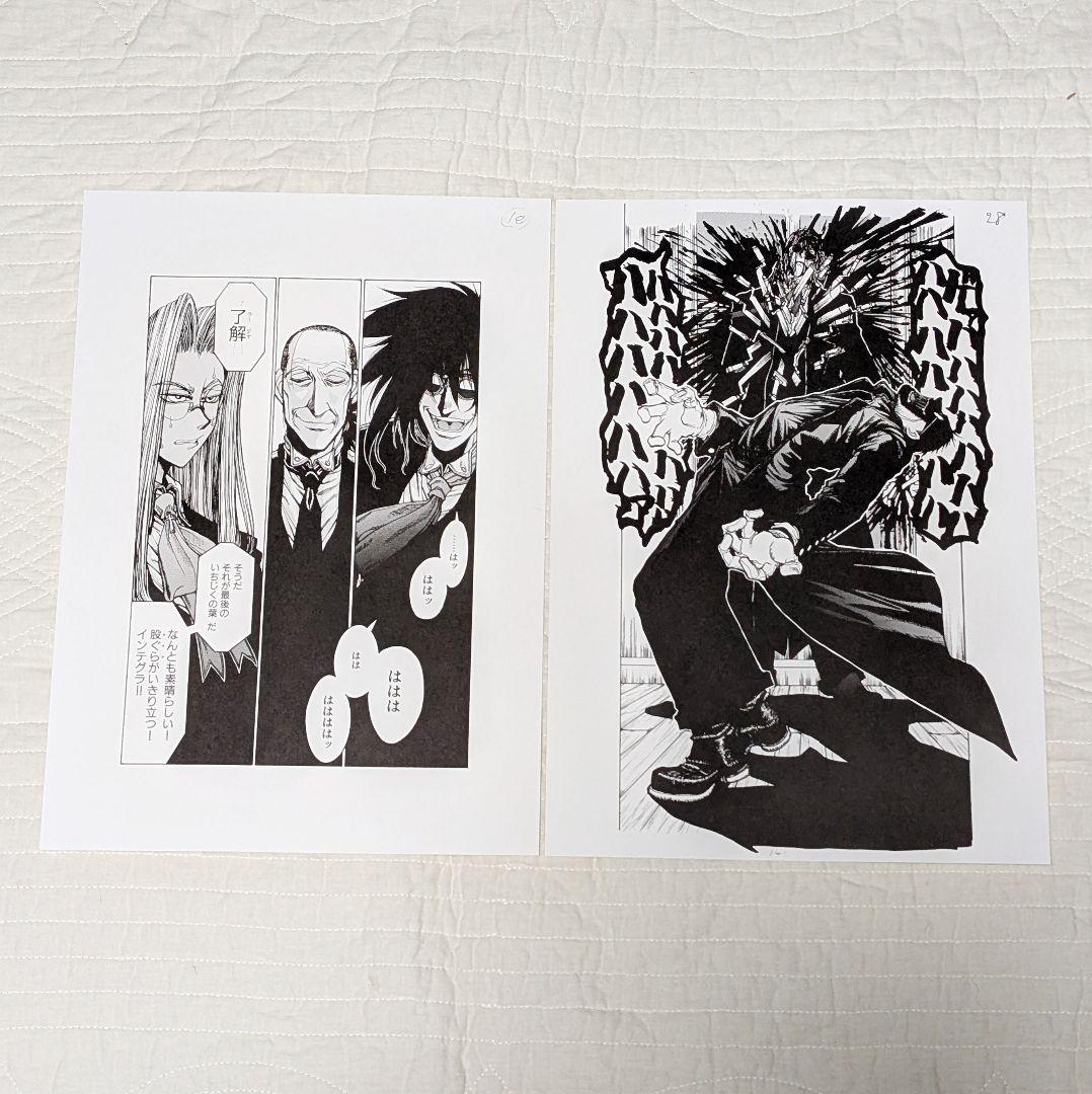 平野耕太 YOUNGKING OURS HELLSING ヘルシング 複製原画