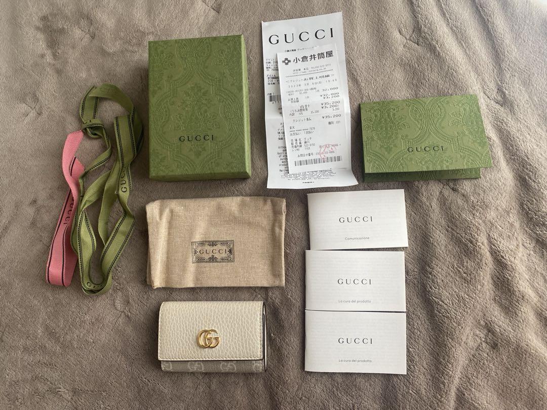 正規品　GUCCI キーケース　グッチ　GGマーモント