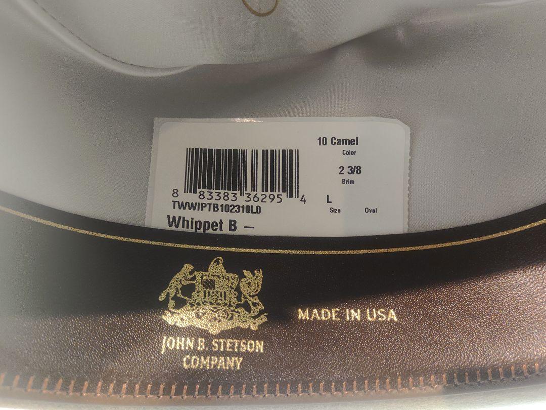 新品　ステットソン STETSON　WHIPPET　ウールハット