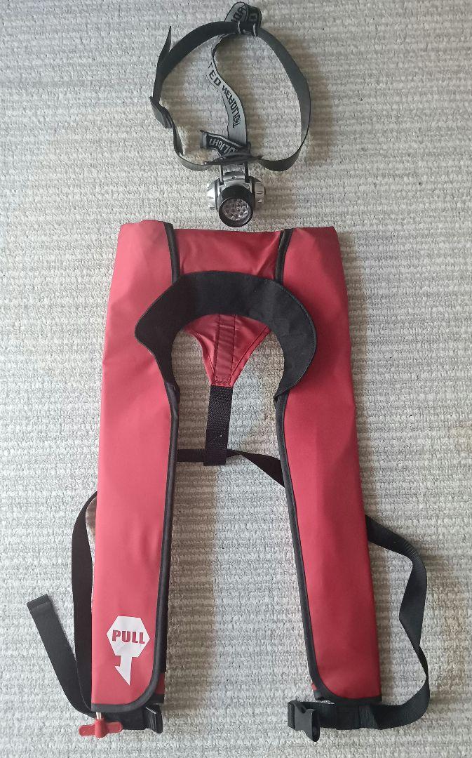 赤色 Aタイプ ライフジャケット FN-60 fn70ha-01.jpg