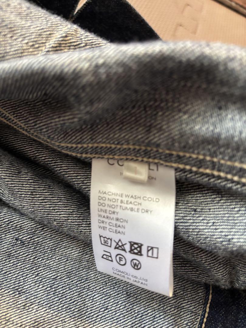 COMOLI デニムジャケット Q03-01006 19AW サイズ1 COMOLI デニムジャケット Q03-01006 19AW サイズ1Ω