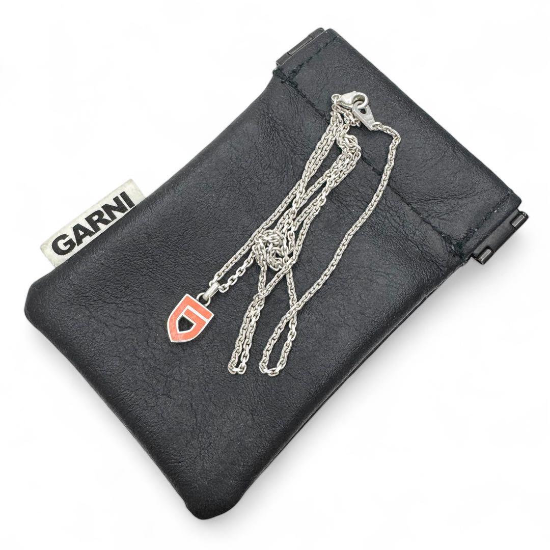 ☆初期☆ 廃盤 GARNI シルバー Gロゴ ペンダント ネックレス SV