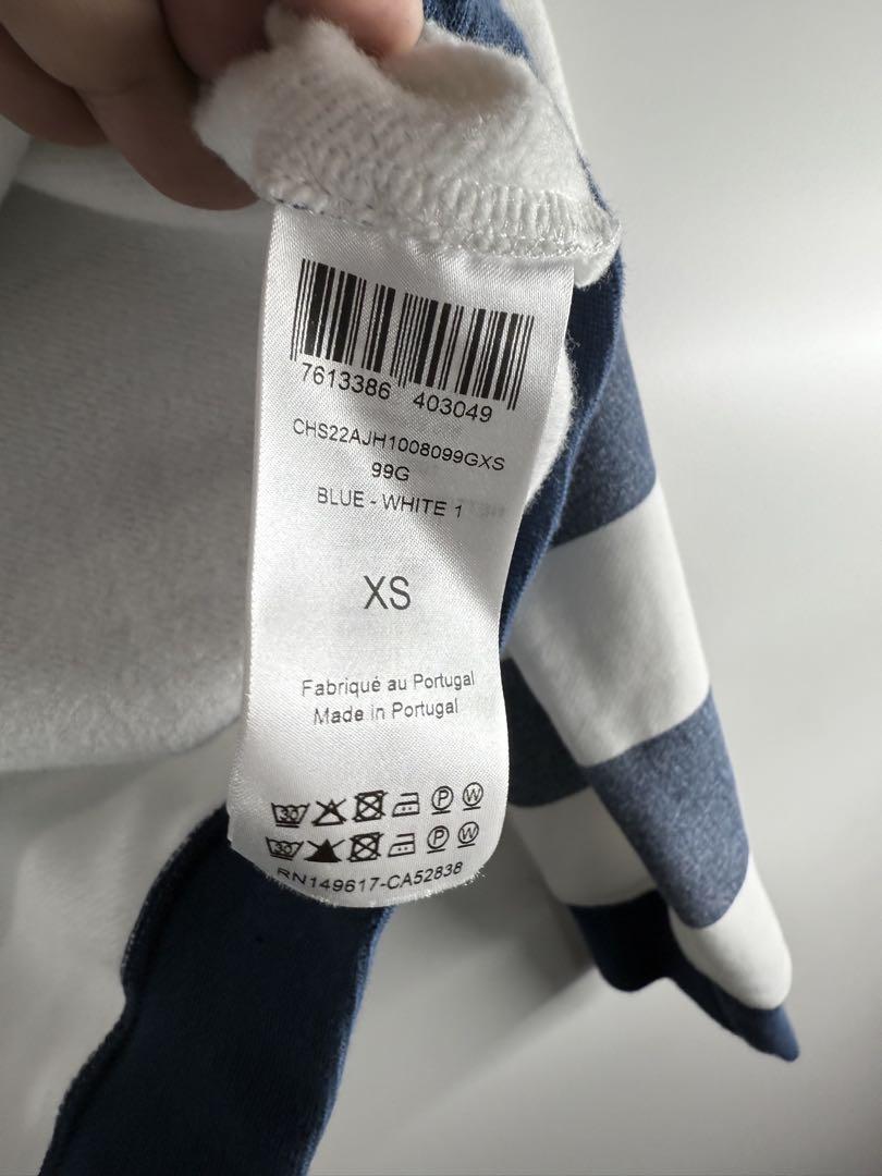 格安販売中 See By Chloe ストライプパーカー XS トップス