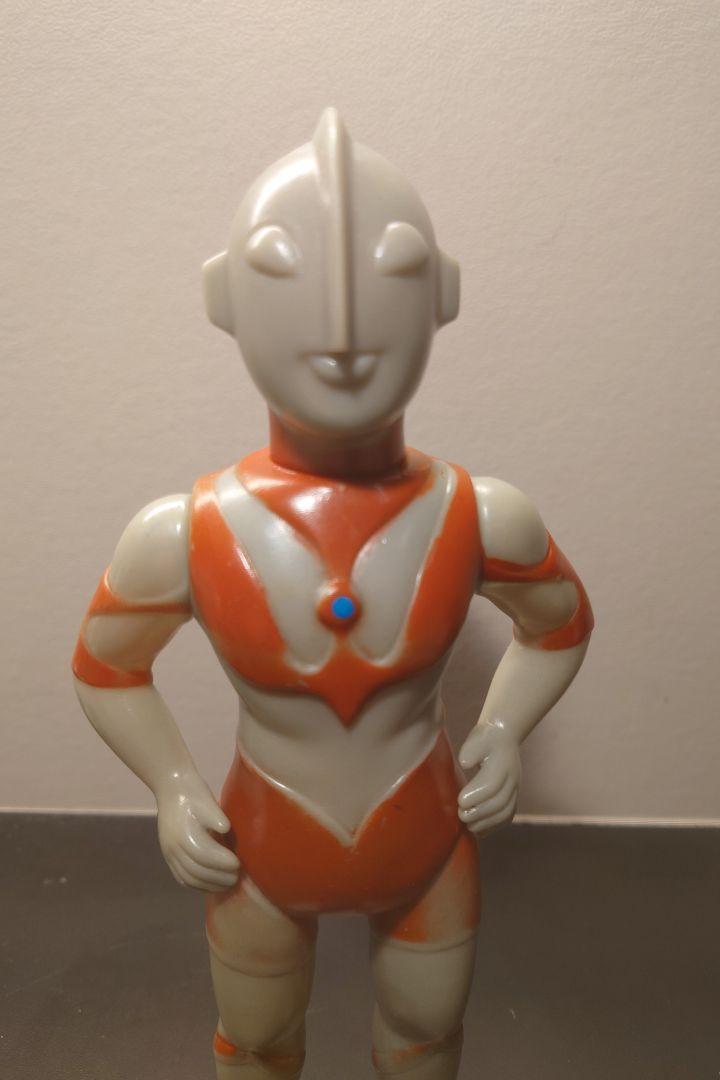 美品 当時物 ウルトラマン フィギュア ソフビ マルサン ブルマァク