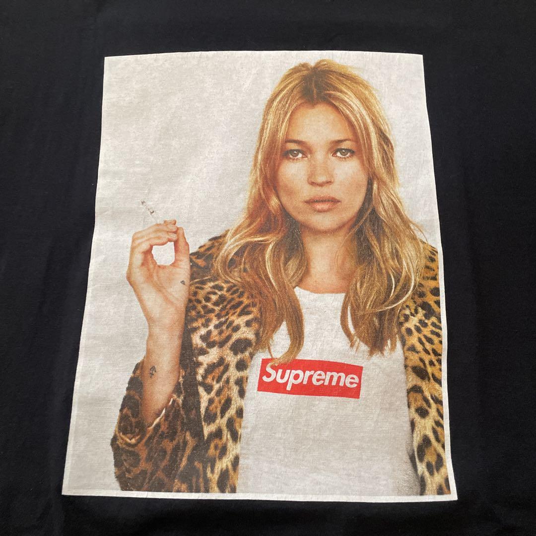 極美品 Supreme kate moss ケイトモス Tシャツ L ブラック