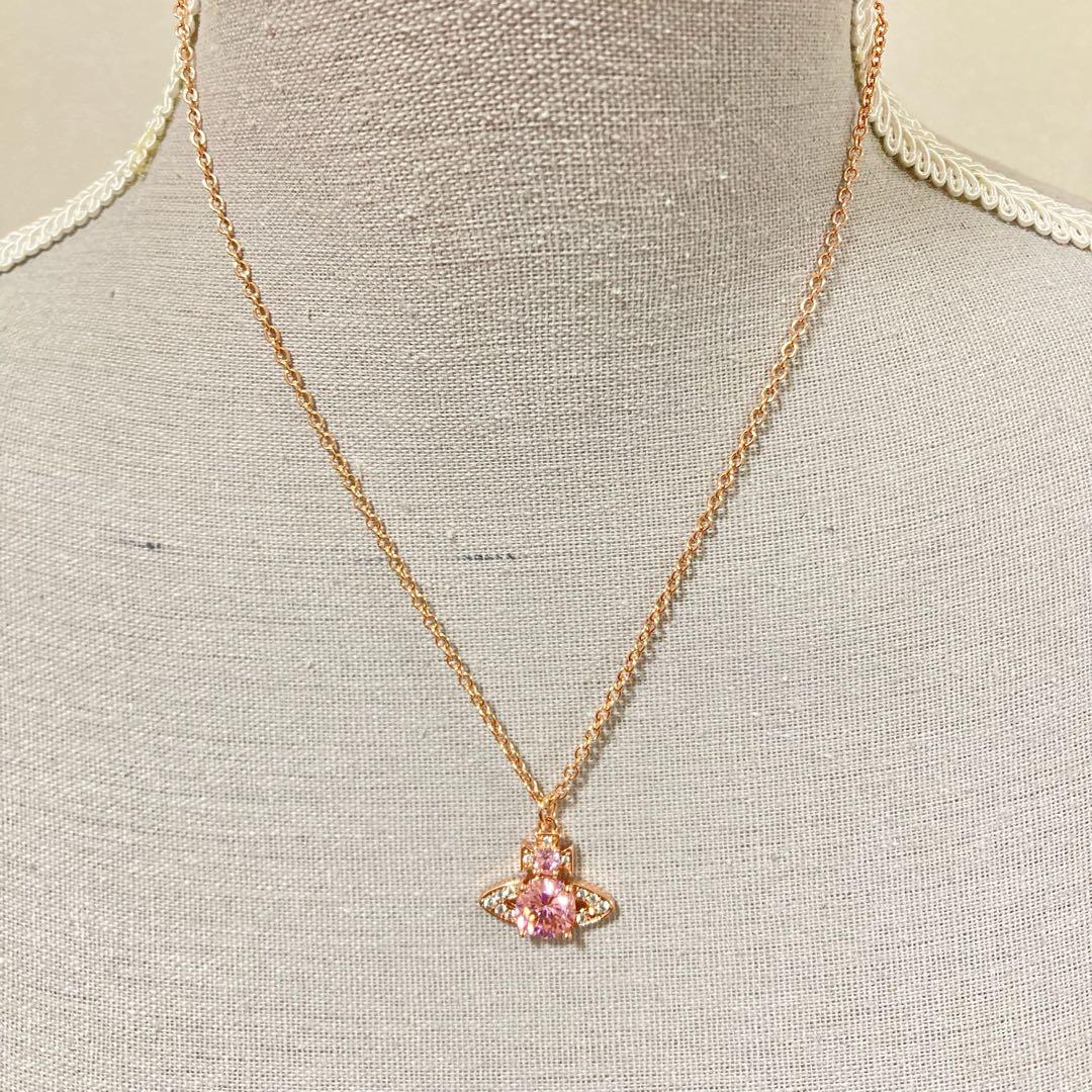 Vivienne Westwood ismeneネックレス　ピンクゴールド Vivienne Westwood｜ismeneネックレス ピンクゴールド - メルカリ