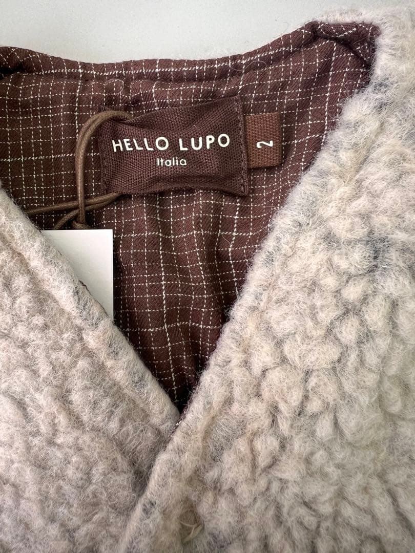 HELLO LUPO - Kimono Coat ( Bianco)