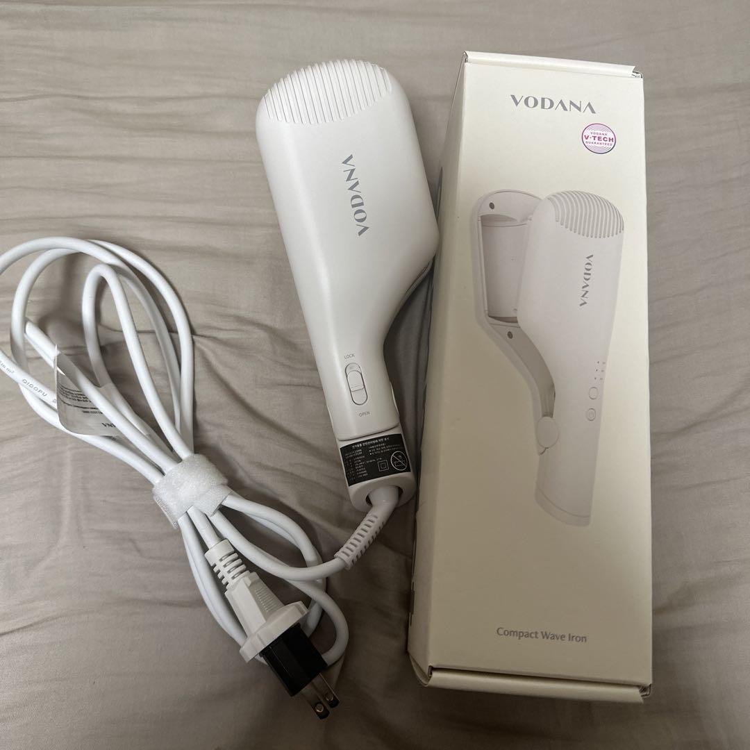 VODANA ボダナ コンパクトウェーブアイロン 38mm アイボリー VODANA COMPACT WAVE IRON 38mm ivory mood | eBay